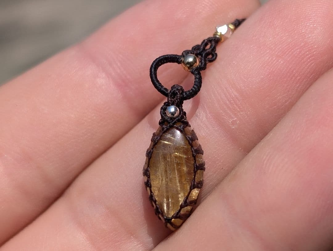 宿禰池主マクラメネックレス3点