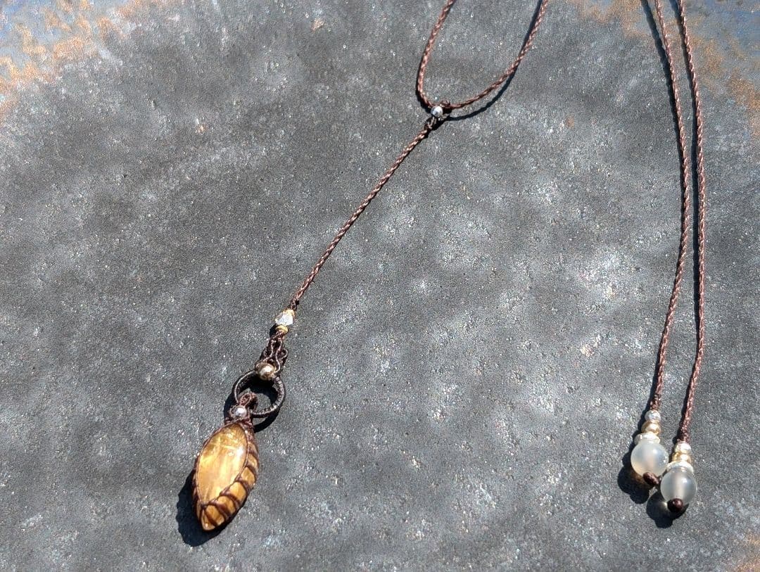 宿禰池主マクラメネックレス3点