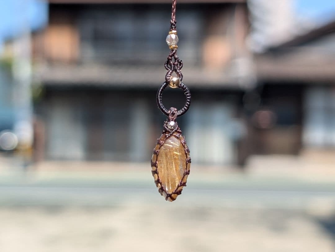 宿禰池主マクラメネックレス3点