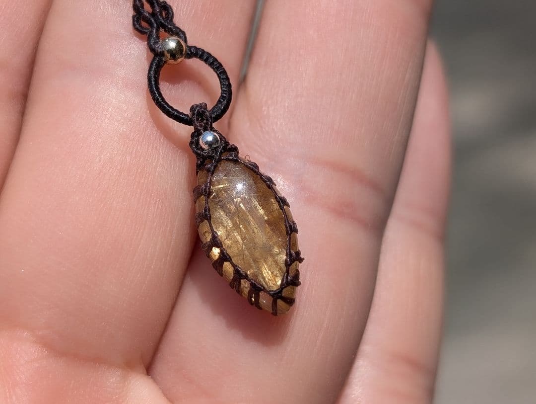 宿禰池主マクラメネックレス3点