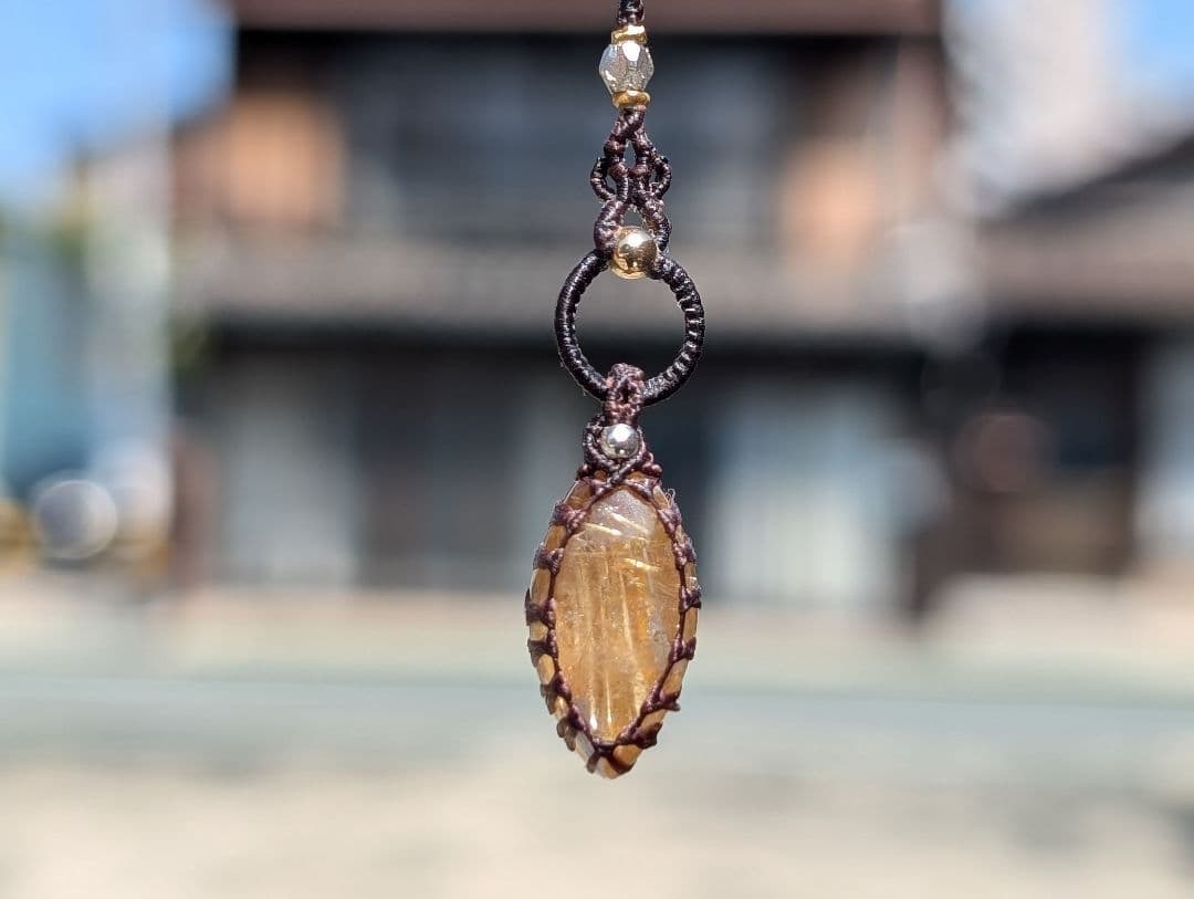 宿禰池主マクラメネックレス3点