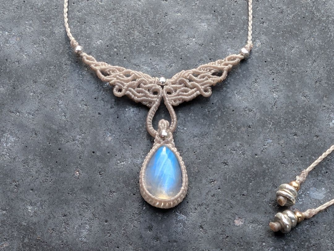 宿禰池主マクラメネックレス3点