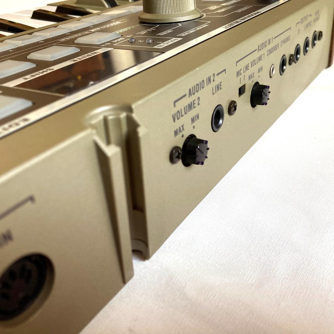 ※きんぴら　microKORG　純正アダプター・グースネックマイク付属