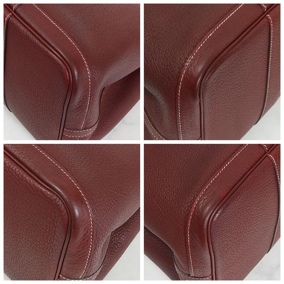 HERMES　ガーデンパーティ　ネゴンダPM　ルージュアッシュ　□K刻印