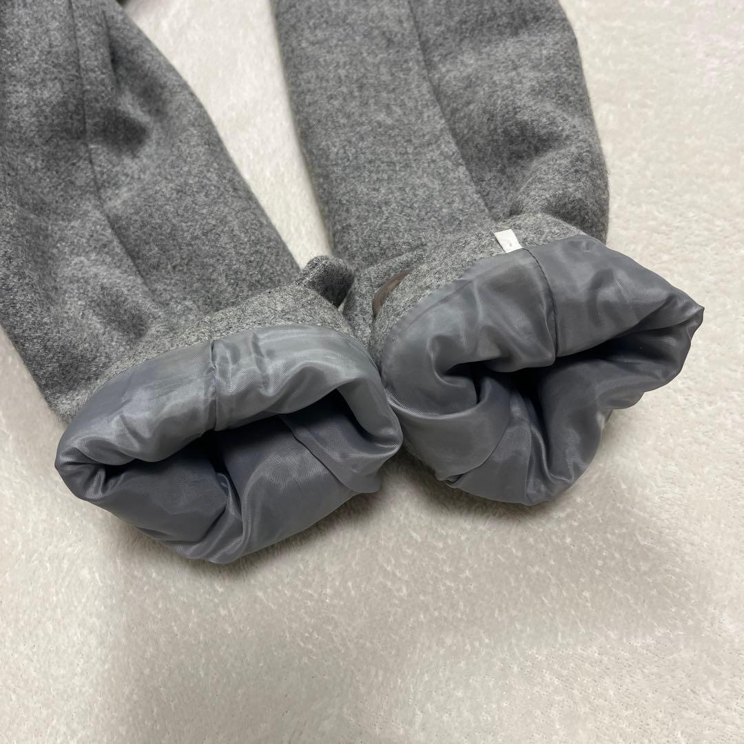 ●バーバリー ブルーレーベル アンゴラ　ウール カシミヤ ノバチェック コート