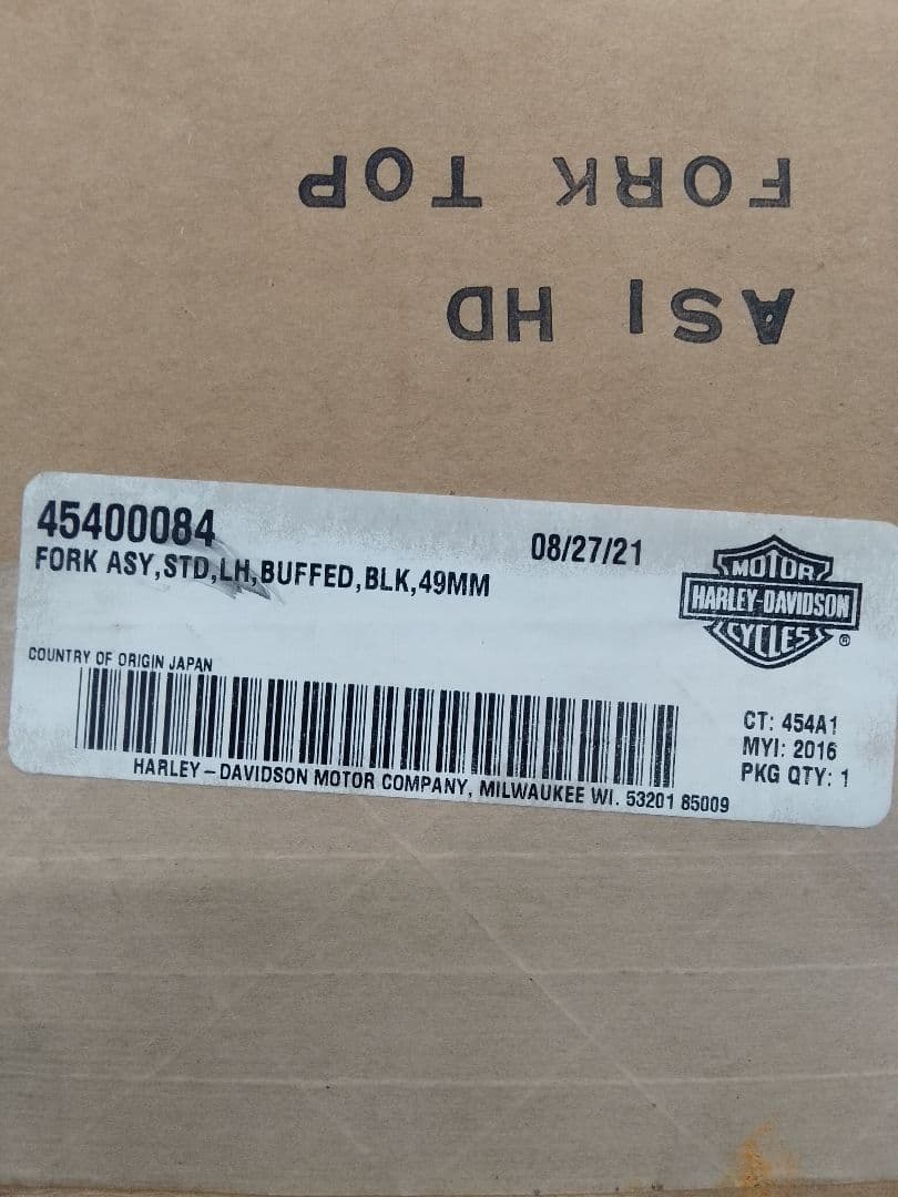 HARLEY DAVIDSON 純正　スポーツスター用　フロントフォーク