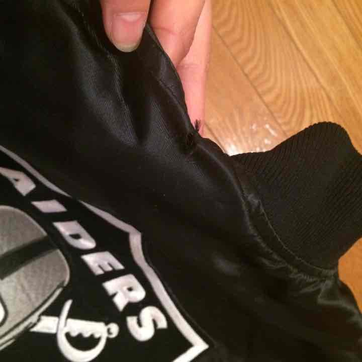 NFL レイダース スタジアムジャケット スタジャン RAIDERS 公式