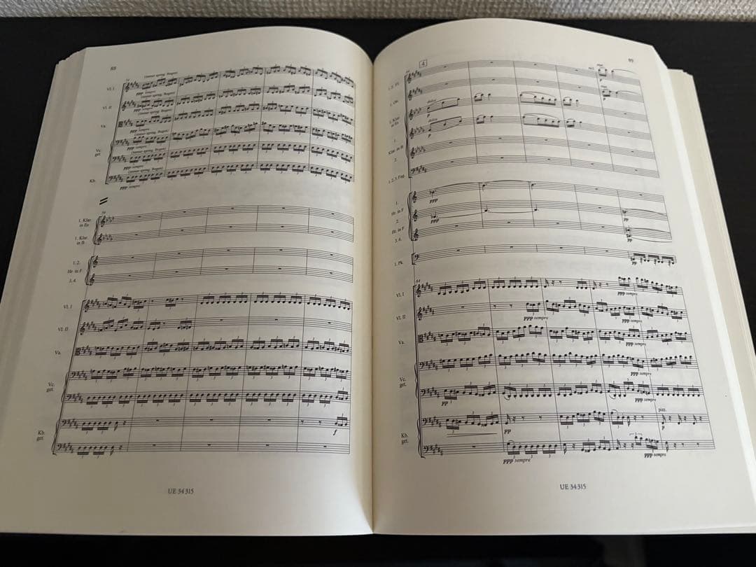 マーラー　交響曲第2番　復活　スコア