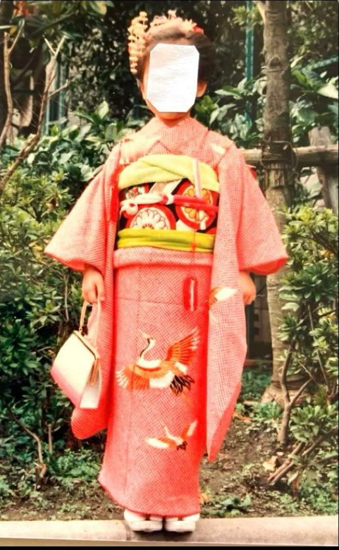 豪華総絞り‼️七五三用着物　大手百貨店扱い　着付け用小物一式付属