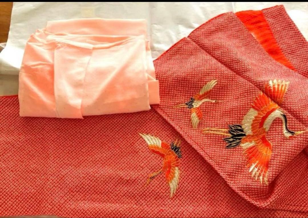 豪華総絞り‼️七五三用着物　大手百貨店扱い　着付け用小物一式付属