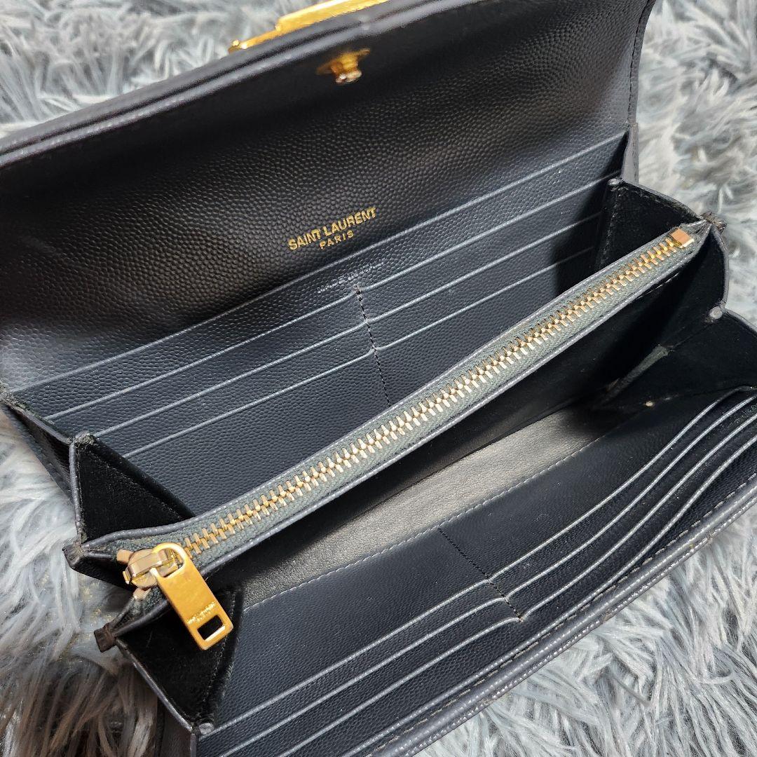 美品✨イヴ・サンローラン　長財布
