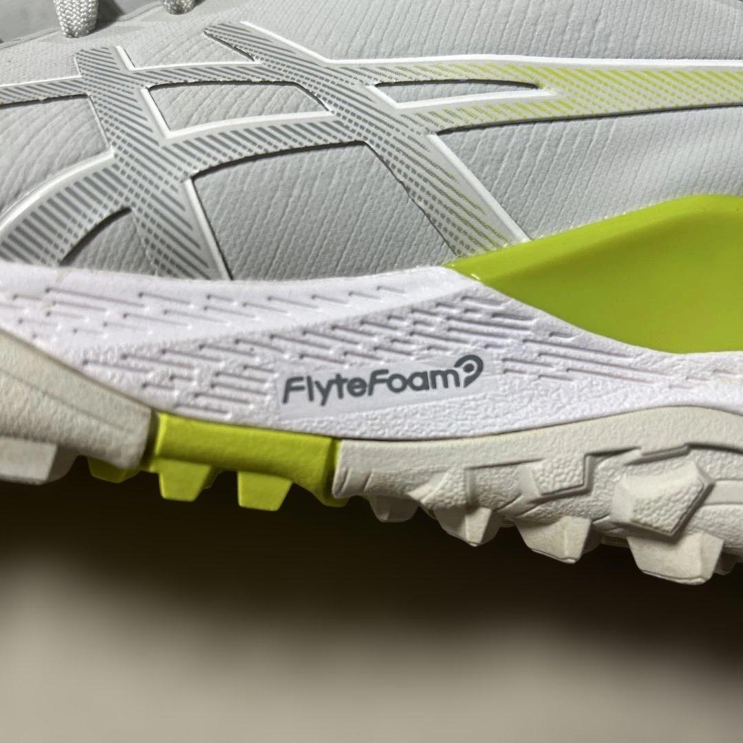 ASICS スポーツシューズ ホワイト/グリーン