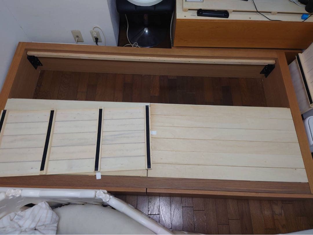 【直接引き取り可】MUJI 無印⭐︎収納ベッド　シングル　（廃盤）
