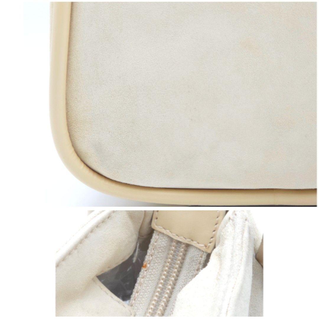 GUCCI✨ショルダーバッグ ハンドバッグ スウェード レザー ベージュ