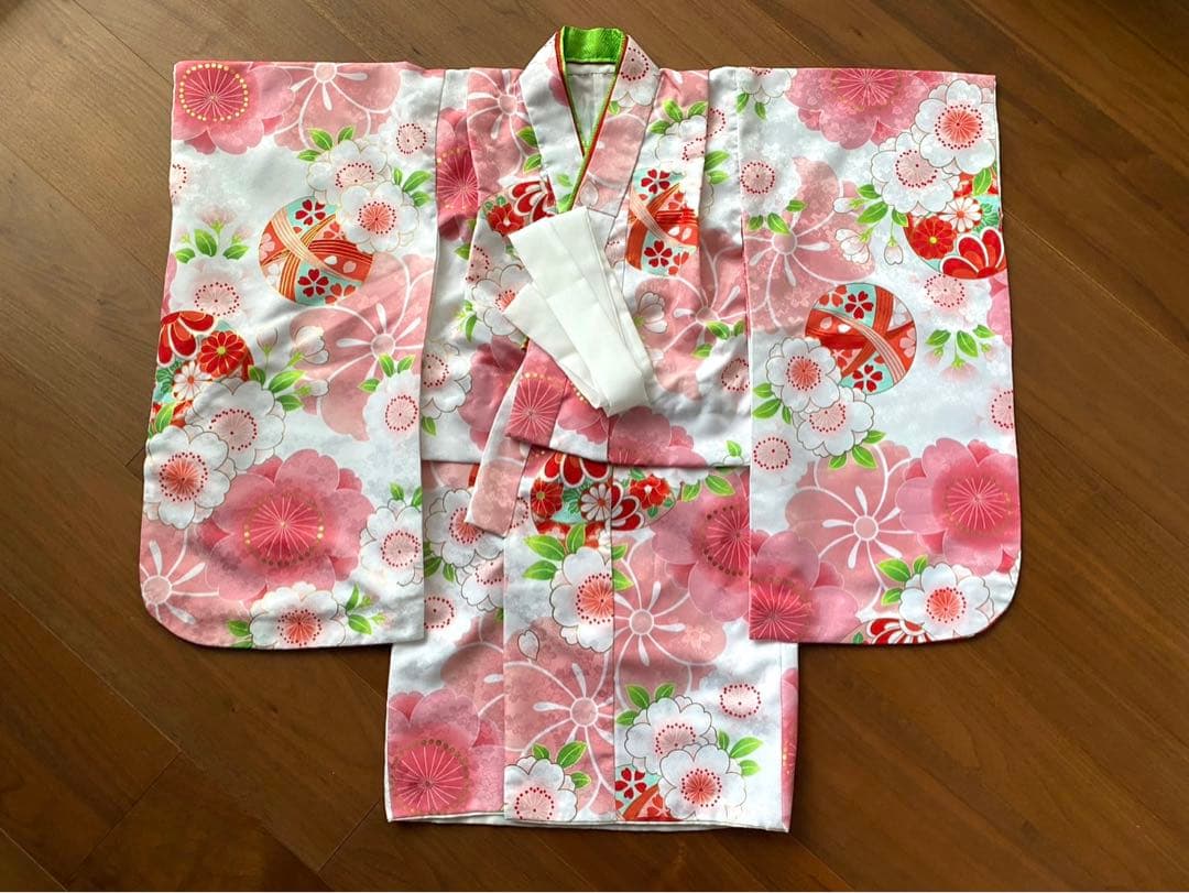 七五三 被布着物セット ピンク