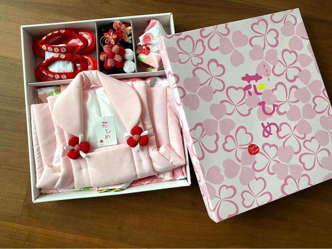 七五三 被布着物セット ピンク