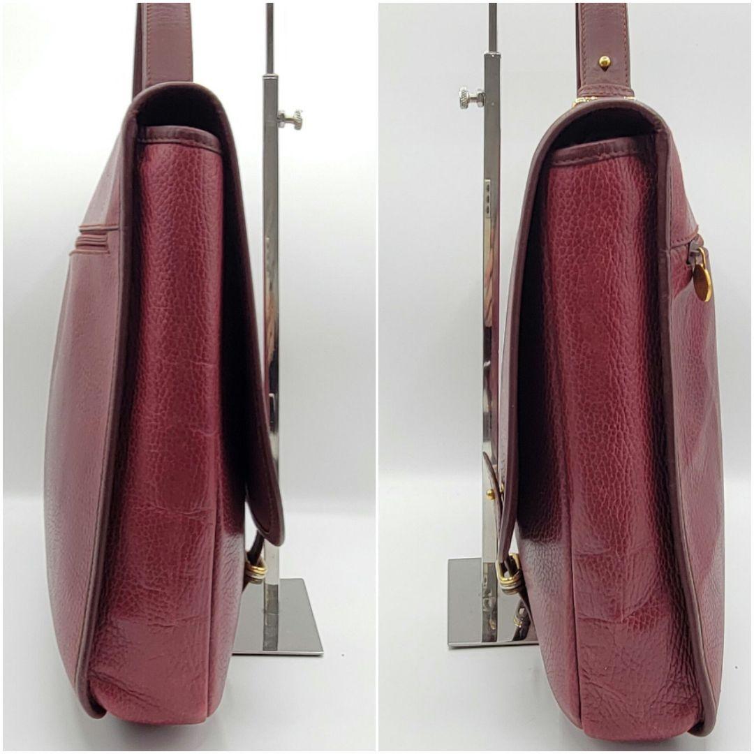 カルティエ ビジネスバッグ 2way マストライン A4 PC レザー ボルドー