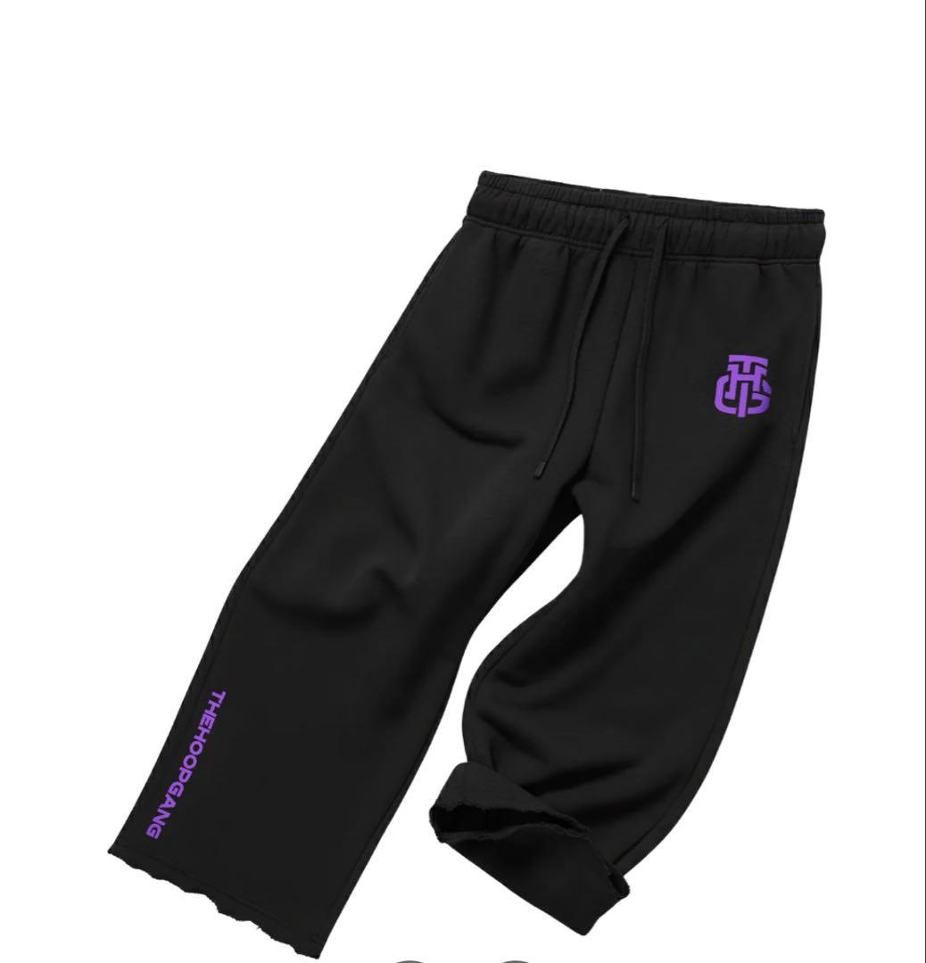 ⭐️ THG OG クロップド スウェットパンツ　ブラック1枚、グレー1枚