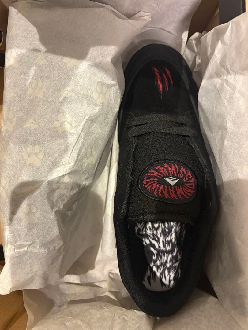 ま*み様 Emerica HERITIC x MWAM BLACK 26.5 新