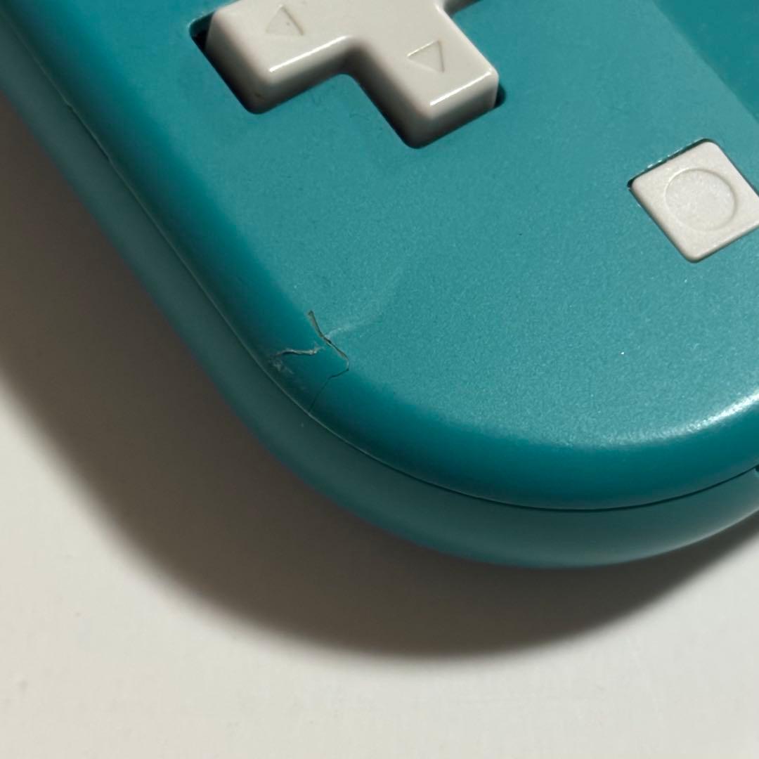 Nintendo Switch Lite ターコイズ 本体のみ 部分破損あり