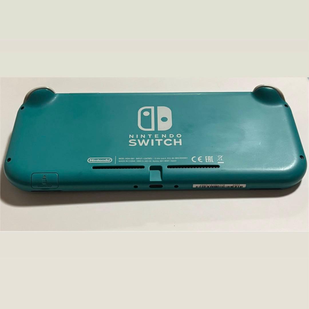 Nintendo Switch Lite ターコイズ 本体のみ 部分破損あり