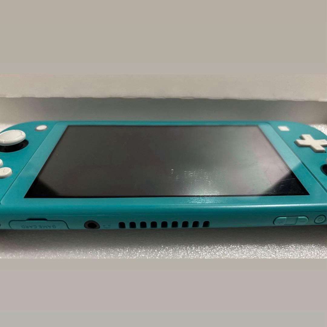 Nintendo Switch Lite ターコイズ 本体のみ 部分破損あり