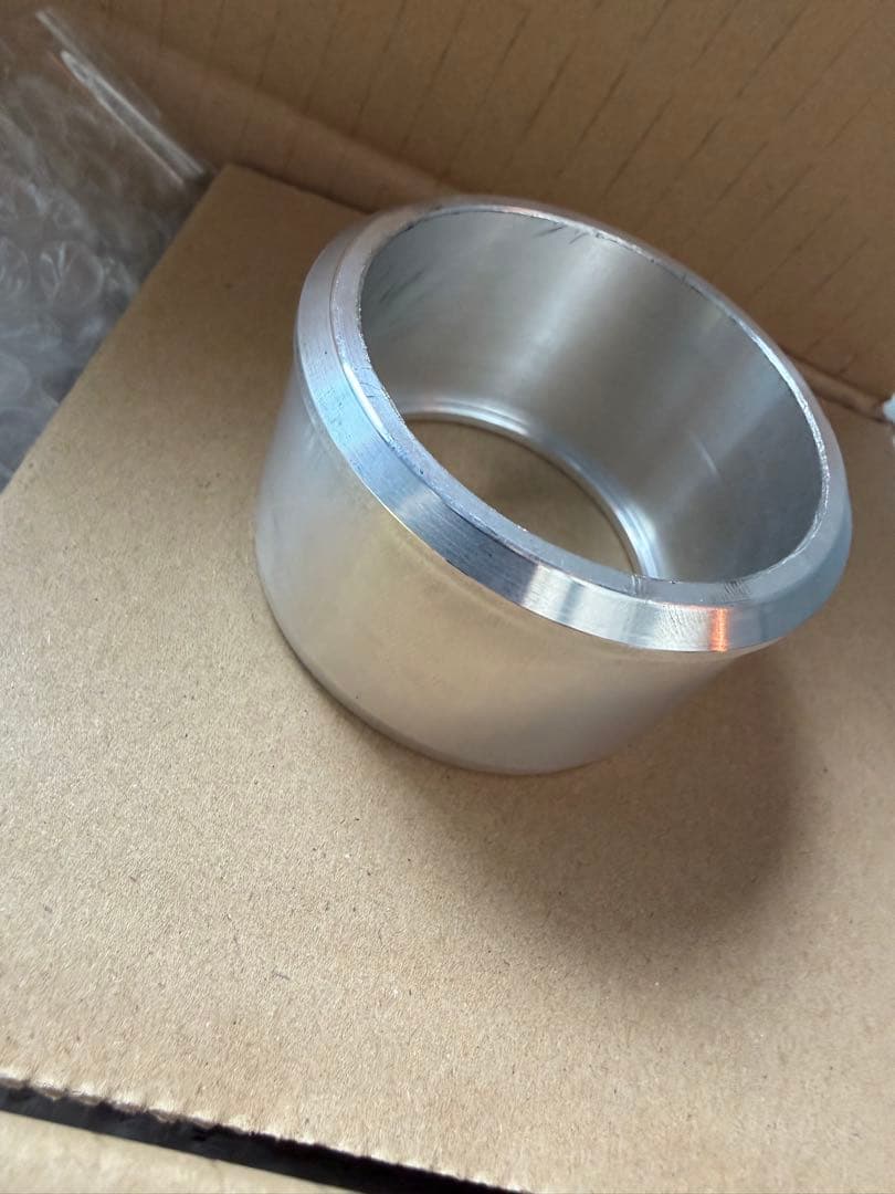 95φチタンサイレンサー 60.5パイ用　50.8アダプター付き