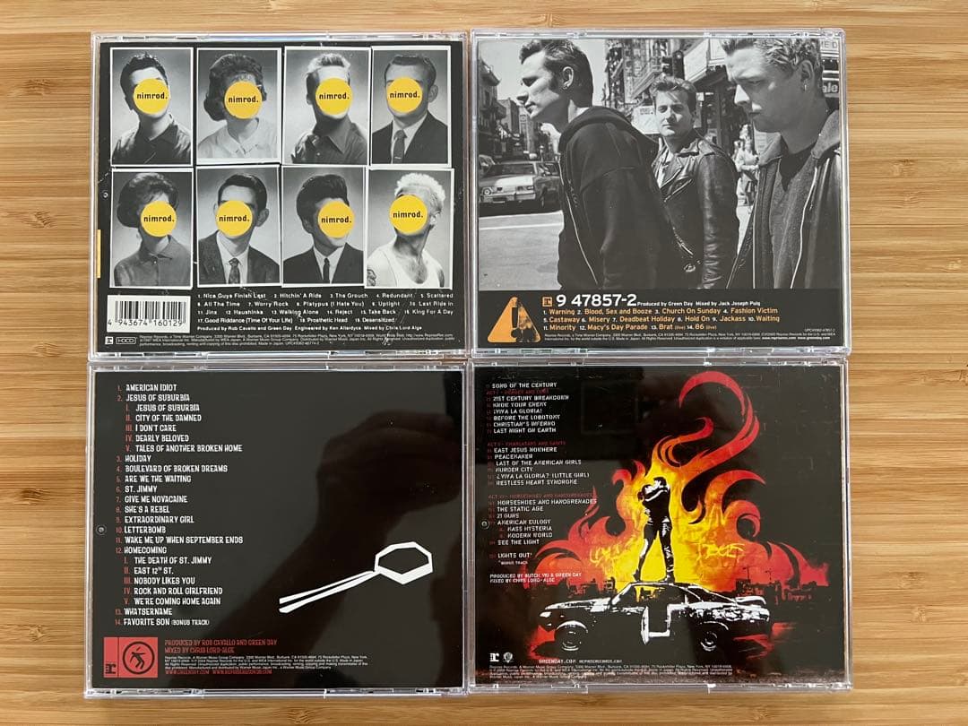 グリーンデイ Greenday ほぼほぼコンプリート