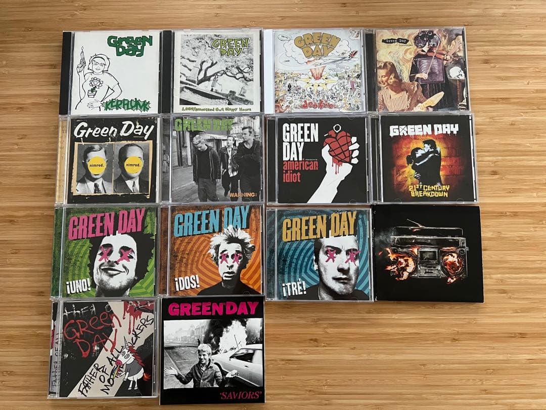 グリーンデイ Greenday ほぼほぼコンプリート