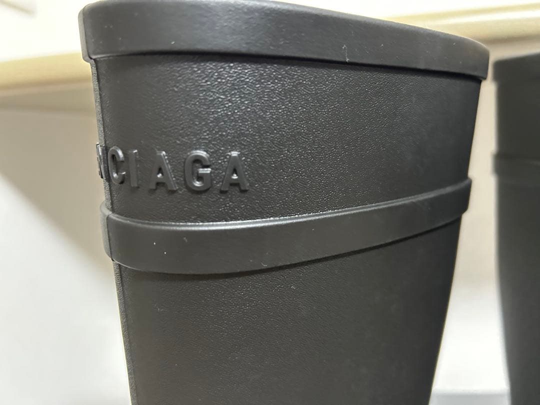 試着のみ バレンシアガ クロックス ブーツ メンズ 41サイズ