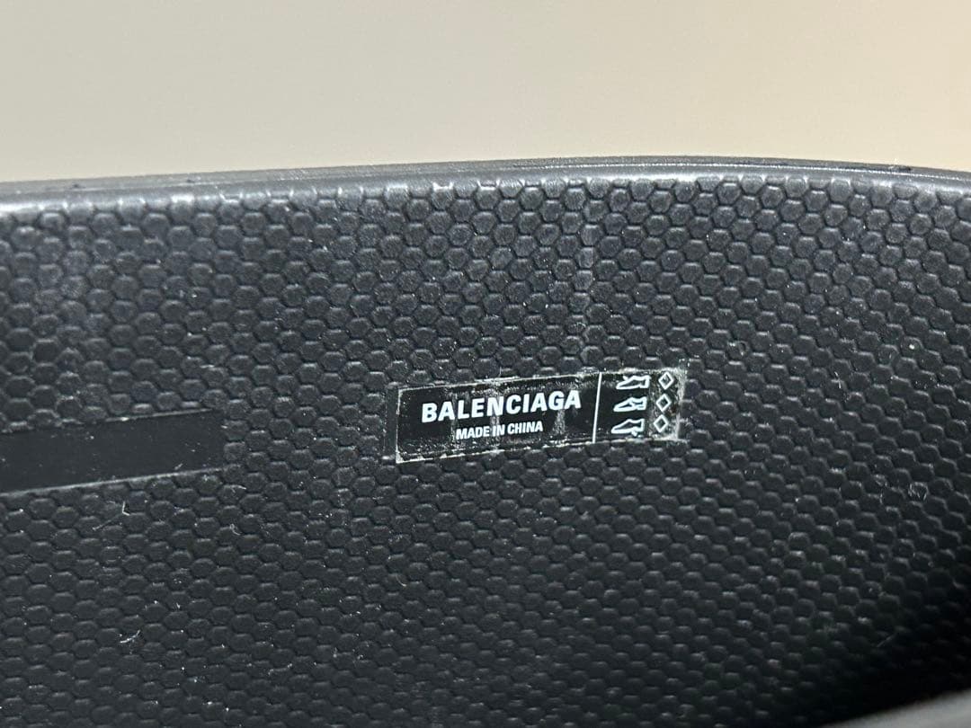 試着のみ バレンシアガ クロックス ブーツ メンズ 41サイズ