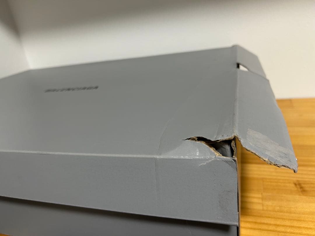 試着のみ バレンシアガ クロックス ブーツ メンズ 41サイズ