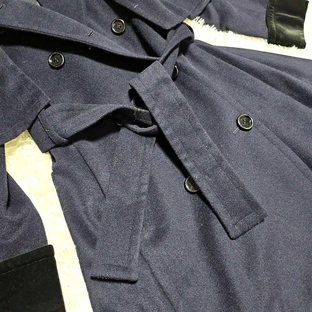 美品 80s Yves Saint Laurent ロングチェスターコート M