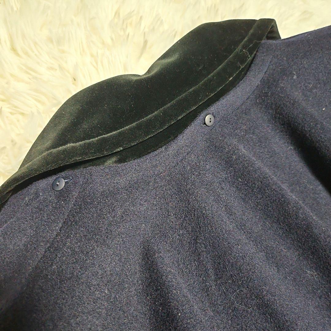 美品 80s Yves Saint Laurent ロングチェスターコート M