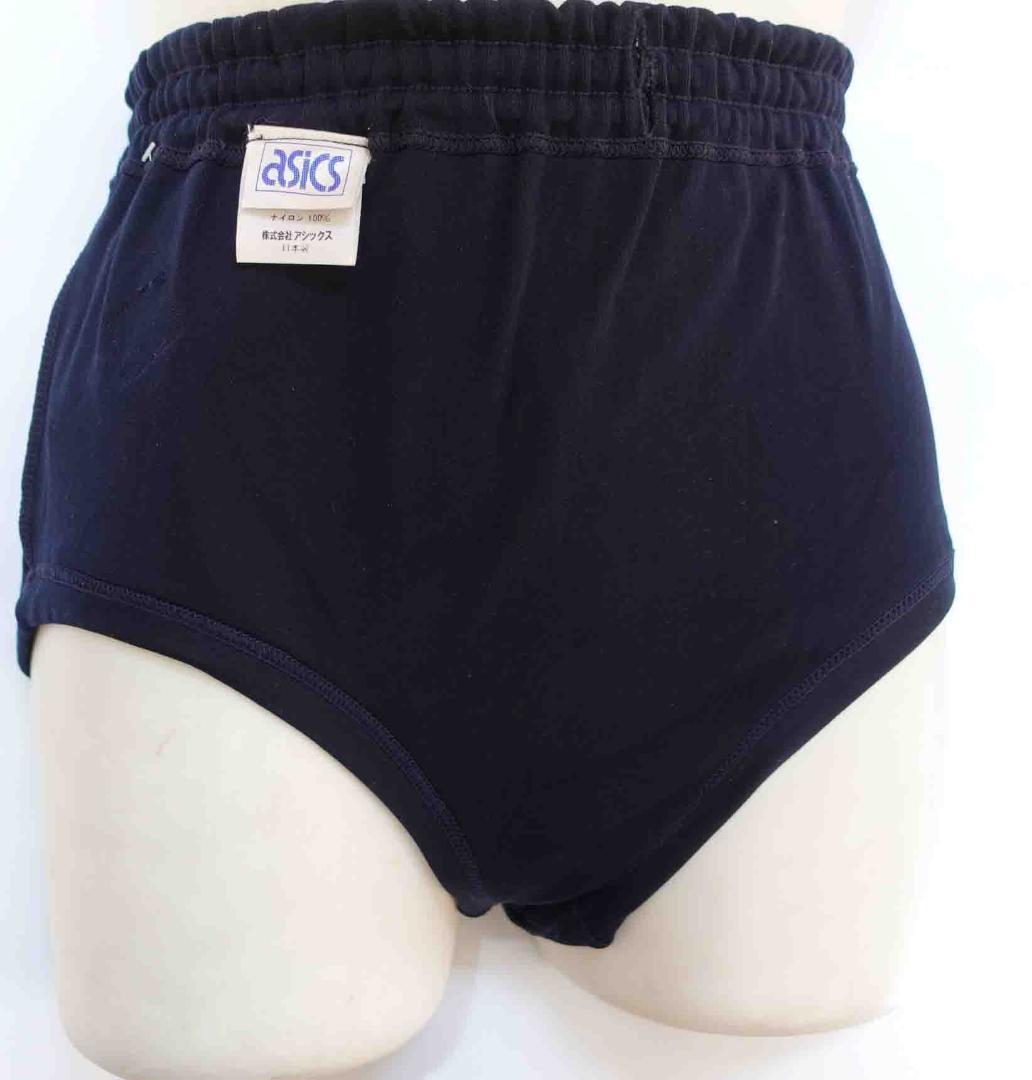 アシックス　ジェレンク　U-718　新品　ナイロン　ブルマ　ロイヤルブルー　L