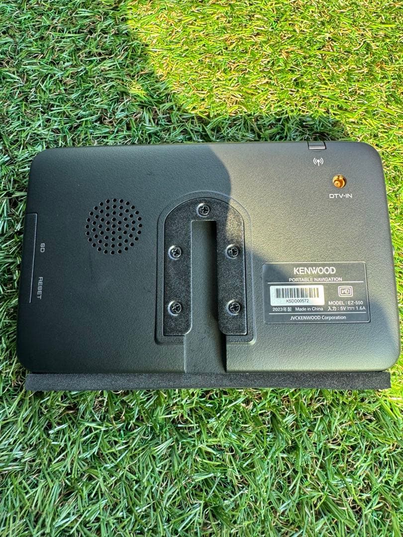 ⭐︎動作保証⭐︎EZ-550 2023年製ケンウッド製　リアカメラ接続可　ワンセグ付