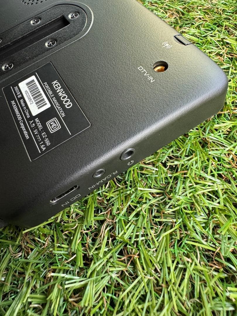 ⭐︎動作保証⭐︎EZ-550 2023年製ケンウッド製　リアカメラ接続可　ワンセグ付