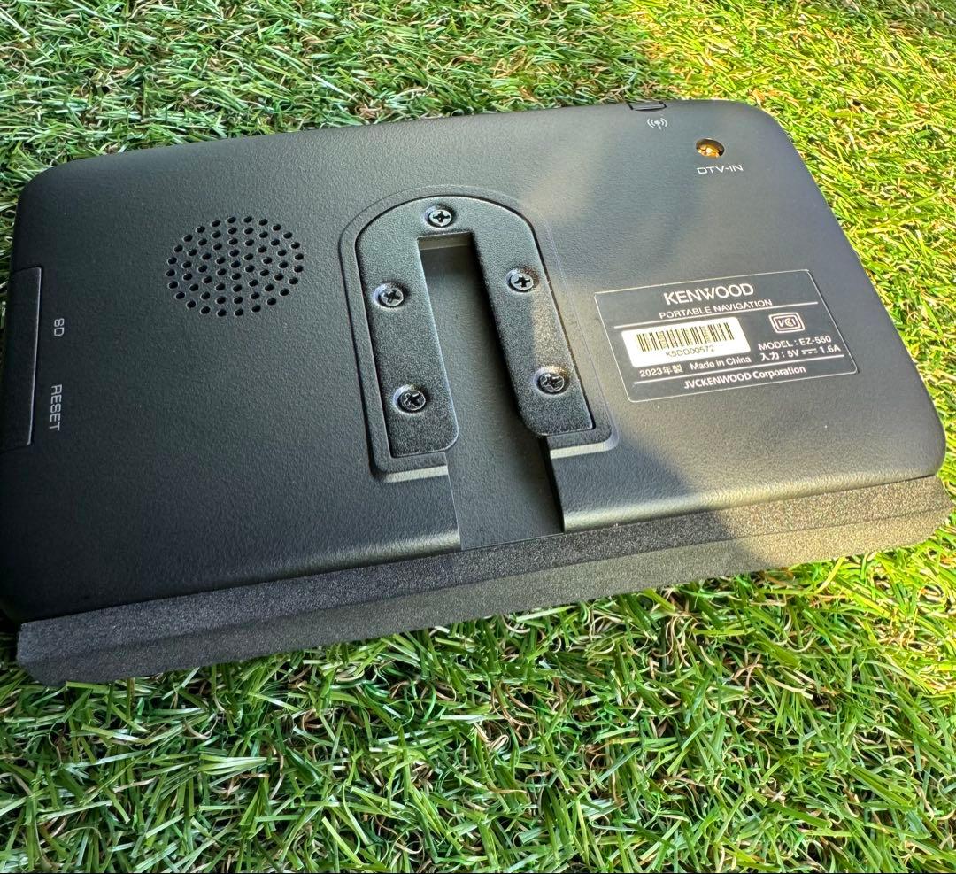 ⭐︎動作保証⭐︎EZ-550 2023年製ケンウッド製　リアカメラ接続可　ワンセグ付