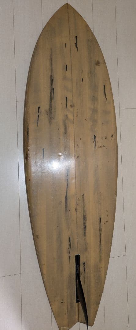 BEAR サーフボード 木目調 1フィン　値段交渉可能！