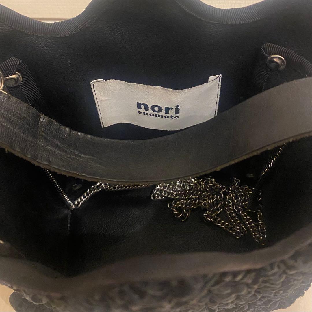 バッグ nori enomoto mardi matin black shirring