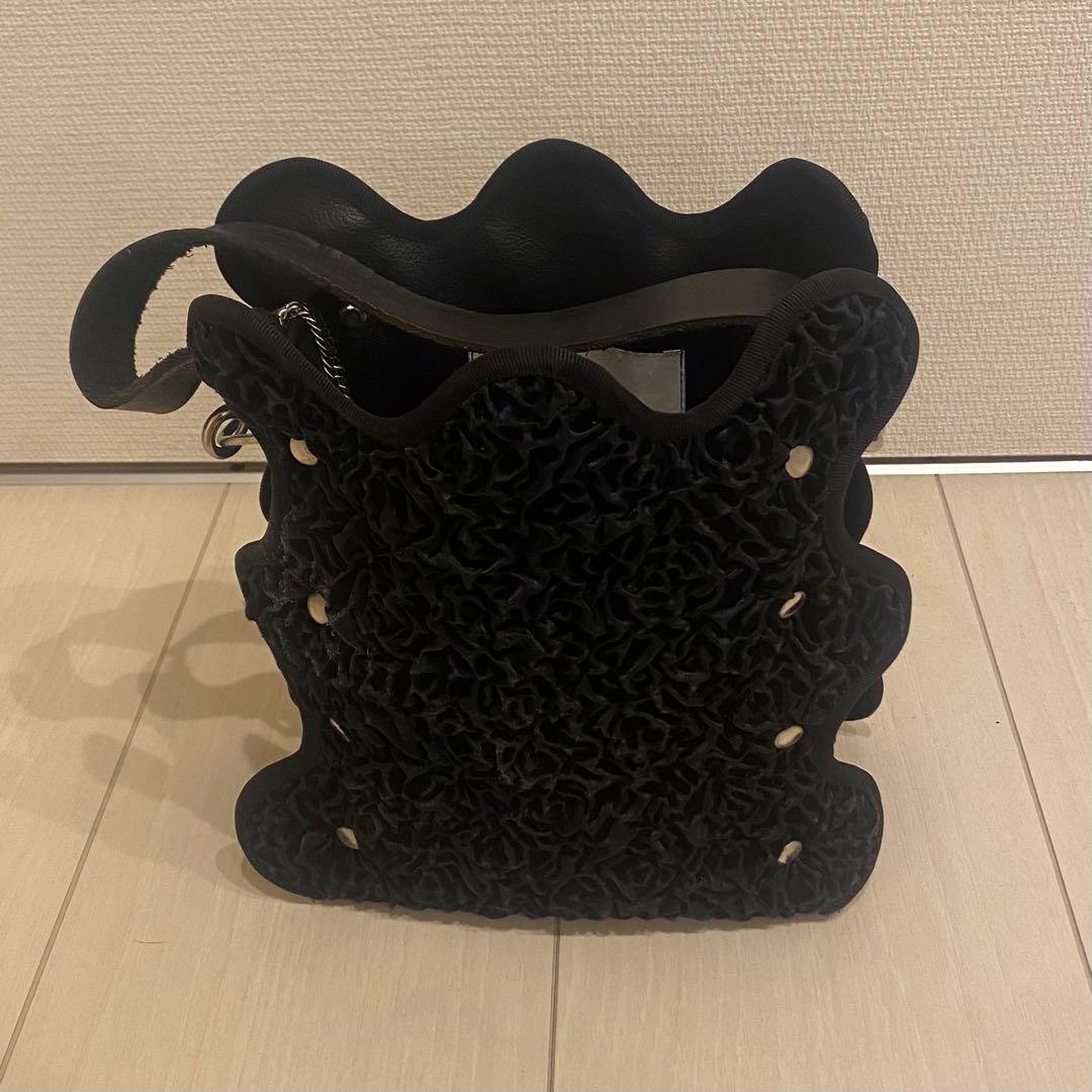 バッグ nori enomoto mardi matin black shirring