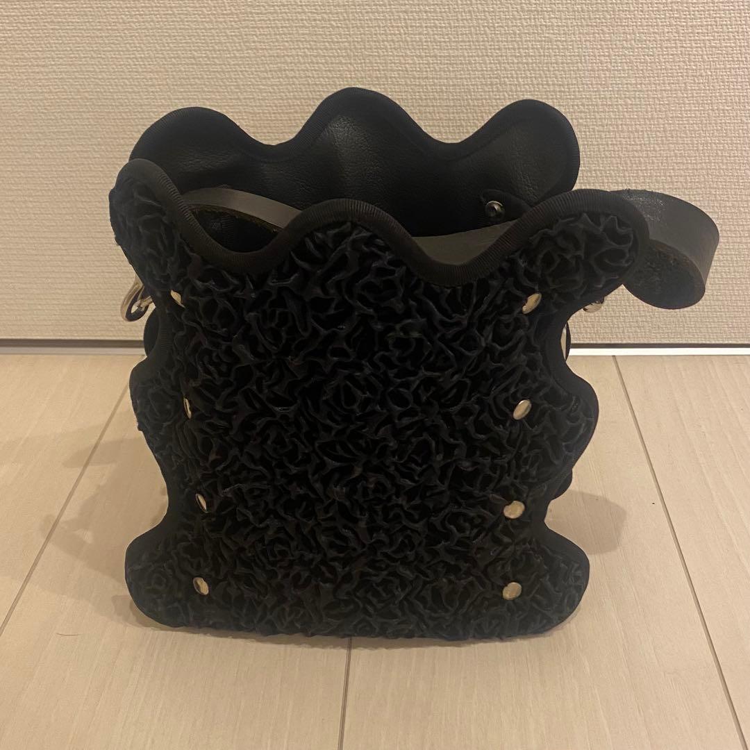 バッグ nori enomoto mardi matin black shirring