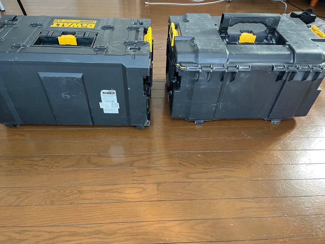 デウォルトツールボックス2段セット