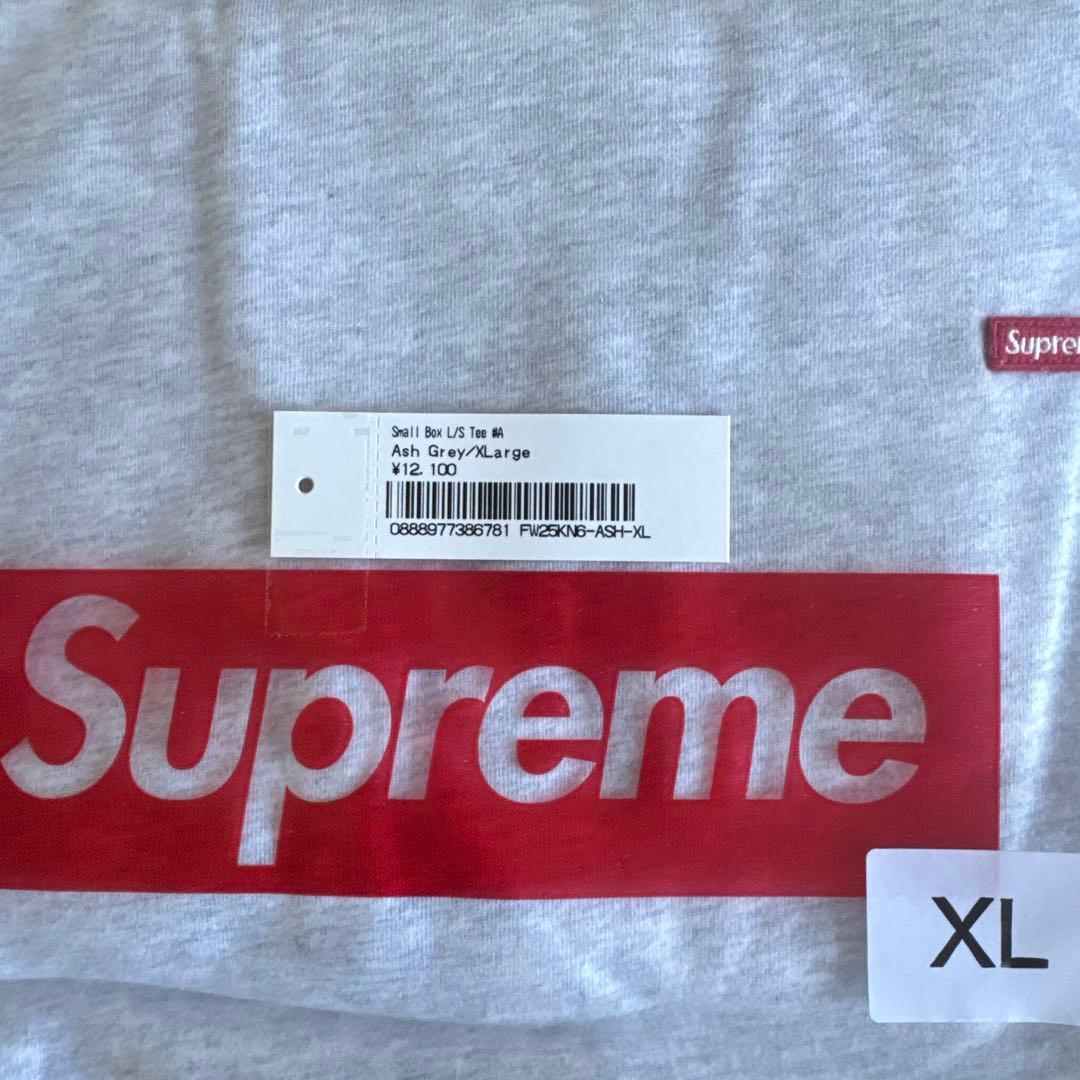 supreme small box l/s top 25FW XL 新品