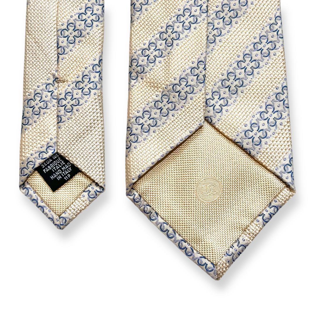 未使用級✨極美品✨CHANEL ネクタイ　ココマーク　ジャガード　高級　【A】