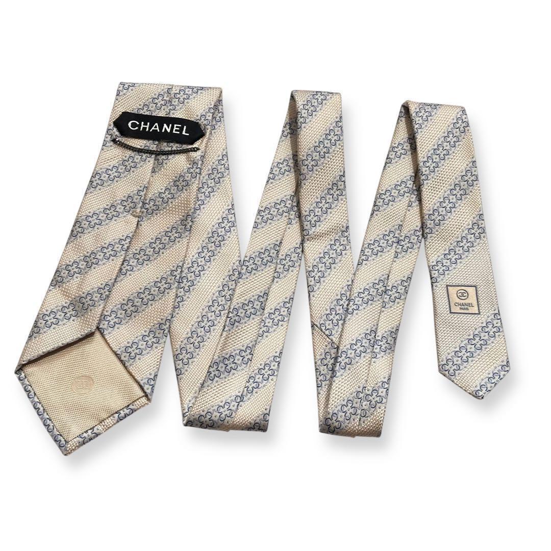 未使用級✨極美品✨CHANEL ネクタイ　ココマーク　ジャガード　高級　【A】