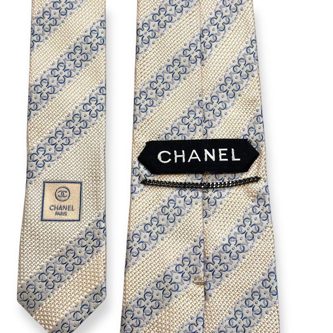未使用級✨極美品✨CHANEL ネクタイ　ココマーク　ジャガード　高級　【A】