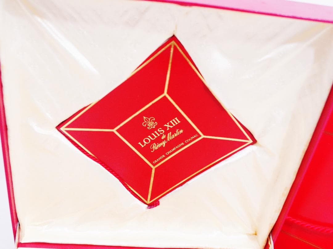 レミーマルタン ルイ13世　バカラ　空瓶　替え栓無し☆ カード・化粧箱・外箱