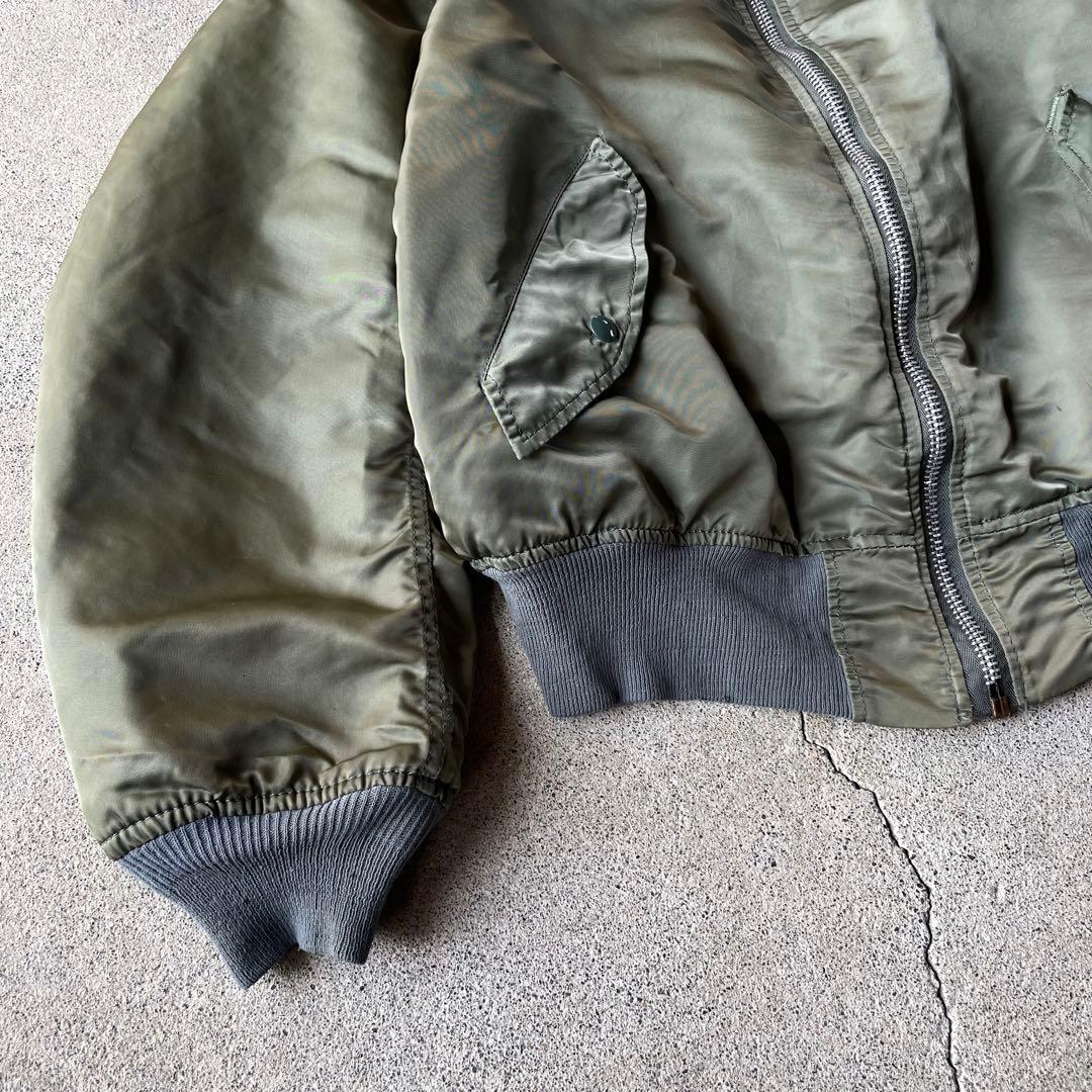 90s USA製 アルファ MA1 flight bomber jacket