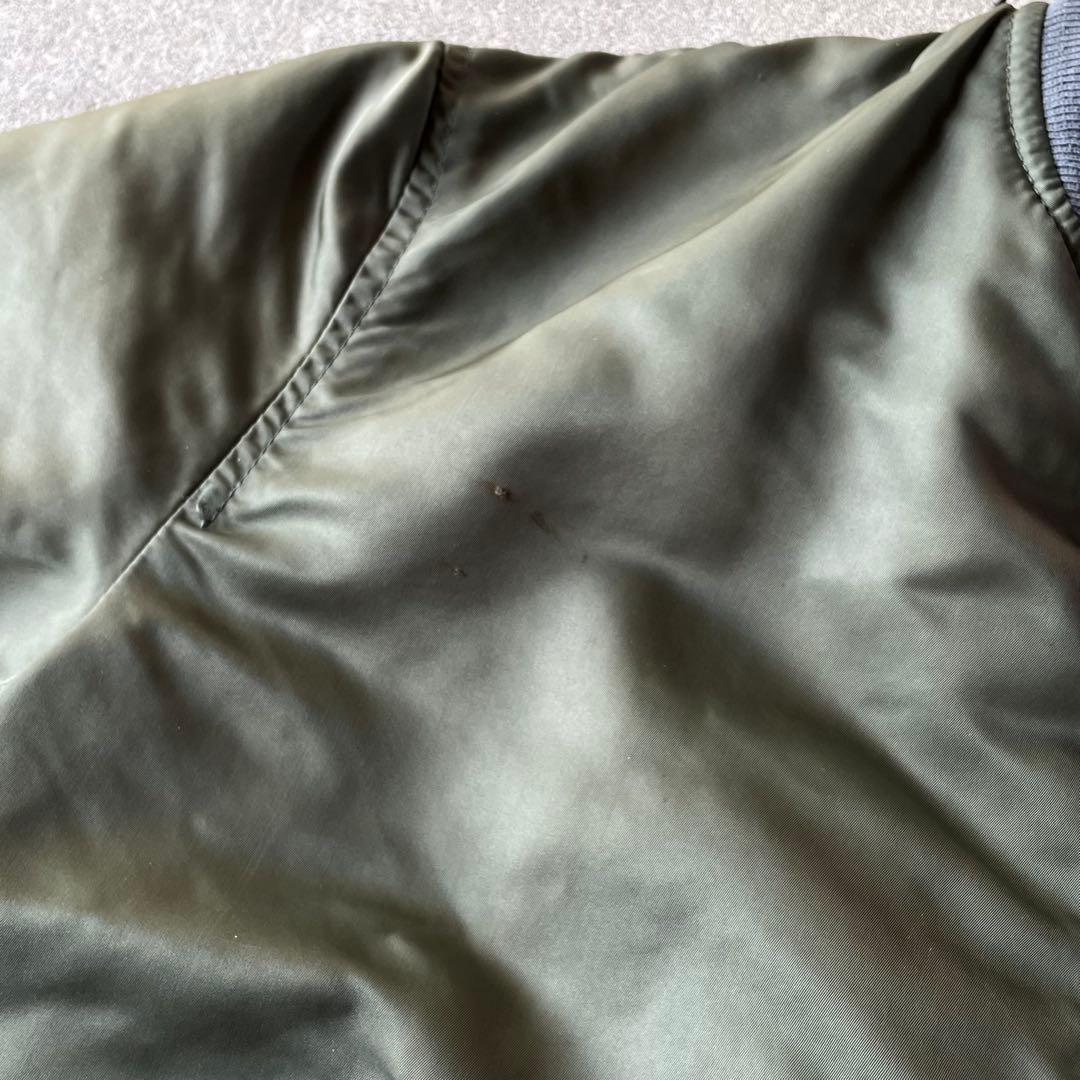 90s USA製 アルファ MA1 flight bomber jacket